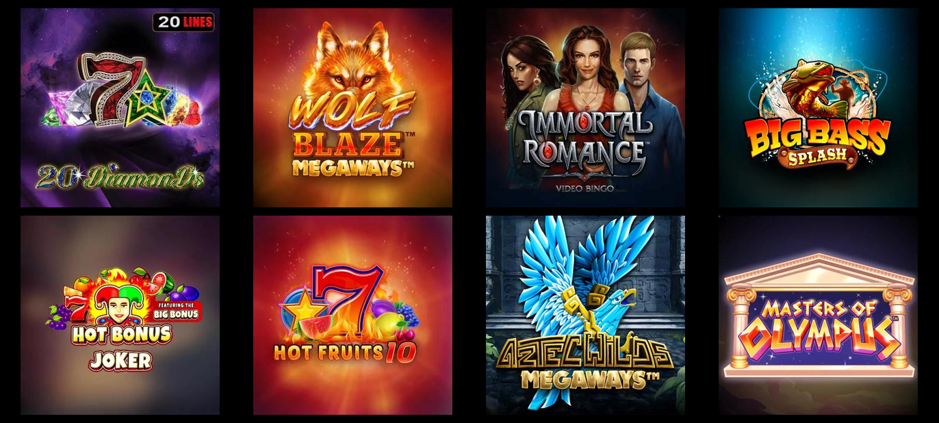Variedade de Jogos no BETweb.COM
