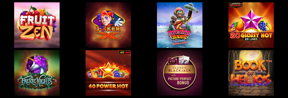 Seleção de Slots na BETweb.COM
